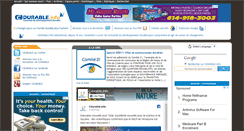 Desktop Screenshot of cdurable.info